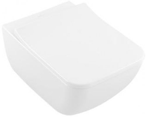 V&B Venticello, závěsné WC, bez okraje - DirectFlush, 375 x 560 mm, vodorovný odpad, Bílá Alpin preview