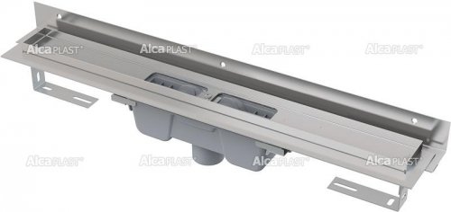 Podlahový žlab Alca FLEXIBLE APZ1004-550 s okrajem, s límcem, svislý odtok preview