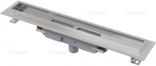 Podlahový žlab Alca PROFESSIONAL APZ1006-300 s okrajem, pro plný rošt, svislý odtok preview