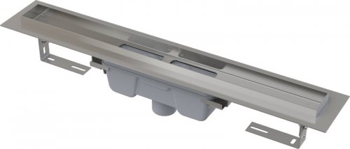 Podlahový žlab Alca PROFESSIONAL APZ1006-950 s okrajem, pro plný rošt, svislý odtok preview