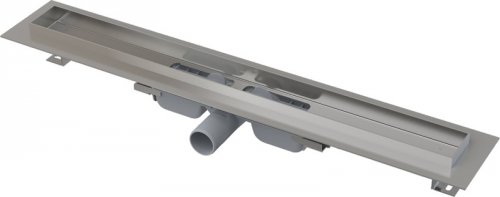 Podlahový žlab nerez APZ106-1050 Alca snížený, 1100 mm, s okrajem preview