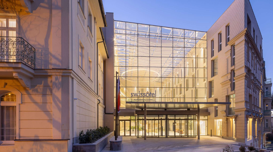 Swissôtel Mariánské Lázně: materiály od Keraservis v celém hotelu